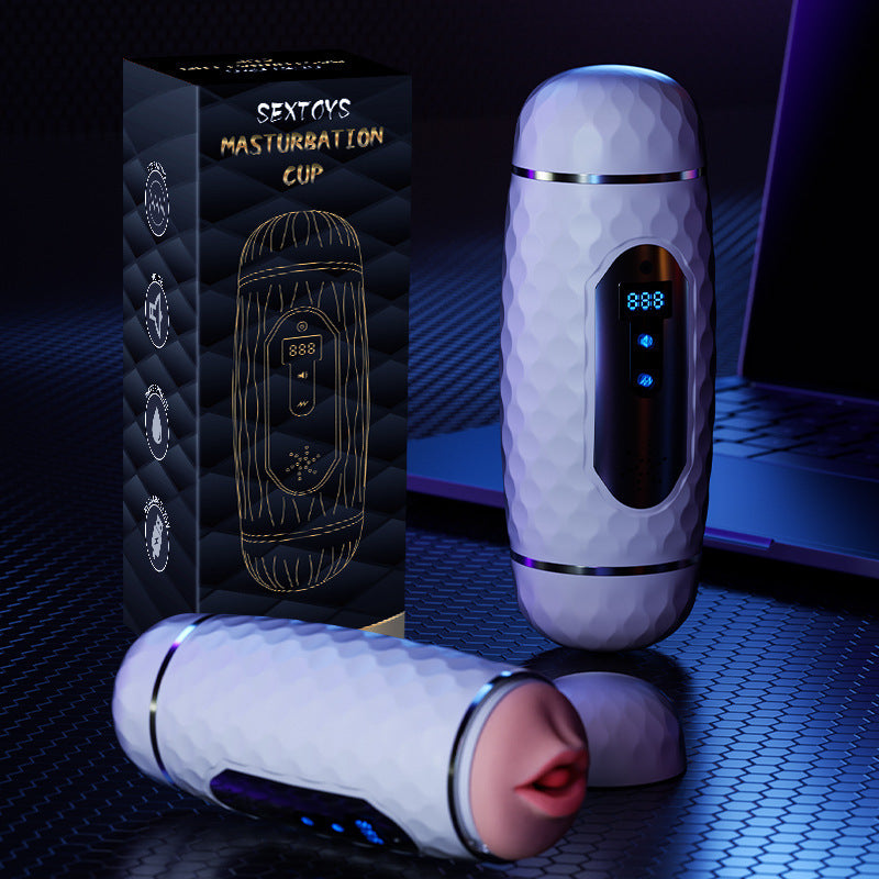Mystery Ji Double Head Counting Plane Cup Male Masturbator Adult Products Sex Products Toys