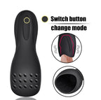 Big mouth penis trainer male ghost head masturbation vibrating massager airplane cup adult sex toys