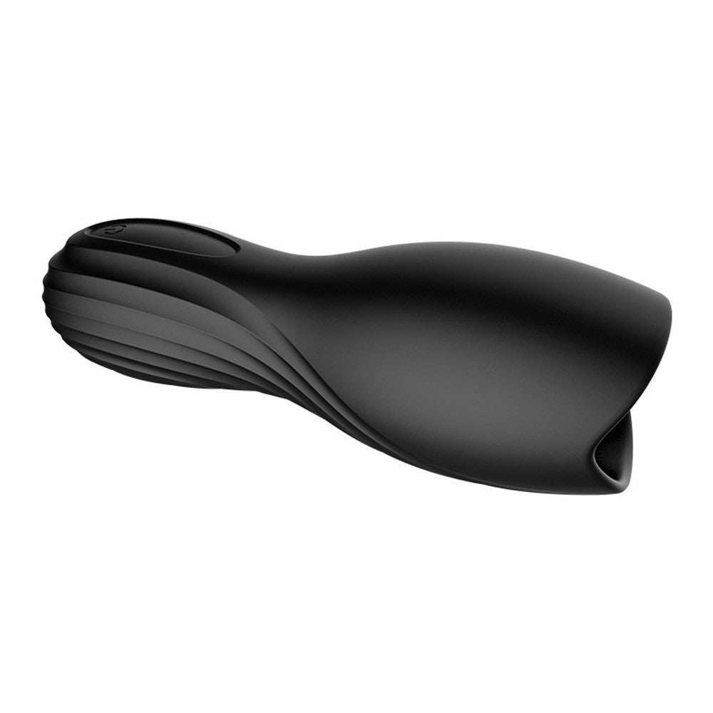 Big mouth penis trainer male ghost head masturbation vibrating massager airplane cup adult sex toys