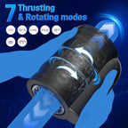 Submarine Aircraft Cup Trainer Fully Automatic Retractable Rotary Vibration Male Masturbator Adult Sex Products