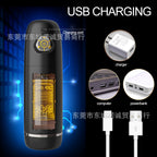 Fully automatic electric space capsule second-generation aircraft cup male rotating and retractable pronunciation male fun masturbator