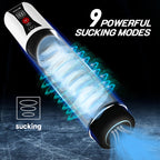 Electric Negative Pressure Vacuum Pump Male Penis Trainer Sucking Stretch Plane Cup Male Masturbation Penis Pump
