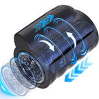 Submarine Aircraft Cup Trainer Fully Automatic Retractable Rotary Vibration Male Masturbator Adult Sex Products