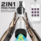 Electric Negative Pressure Vacuum Pump Male Penis Trainer Sucking Stretch Plane Cup Male Masturbation Penis Pump