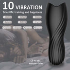 Big mouth penis trainer male ghost head masturbation vibrating massager airplane cup adult sex toys