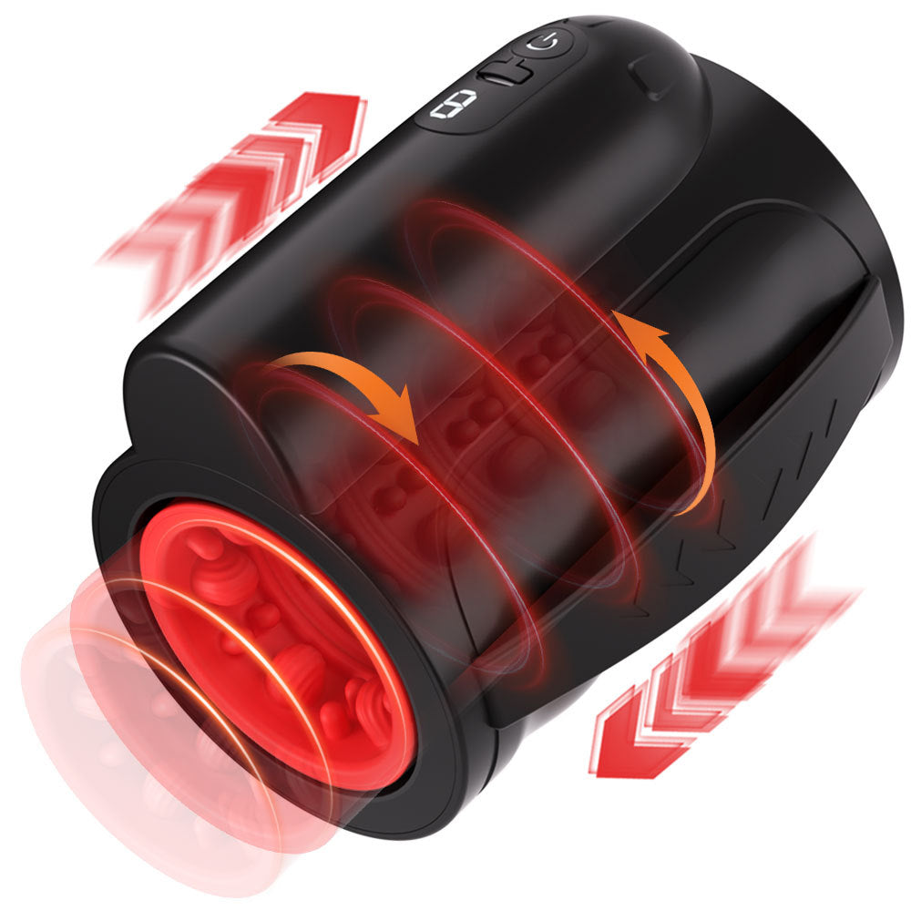 Submarine Aircraft Cup Trainer Fully Automatic Retractable Rotary Vibration Male Masturbator Adult Sex Products